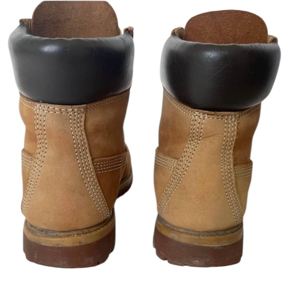 Timberland Boots Wheat Tie Up 6” Waterproof - Picture 3 of 9